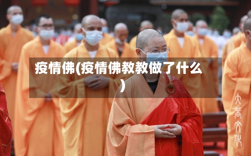 疫情佛(疫情佛教教做了什么)