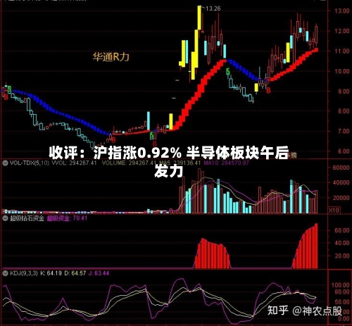 收评：沪指涨0.92% 半导体板块午后发力