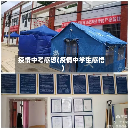 疫情中考感想(疫情中学生感悟)
