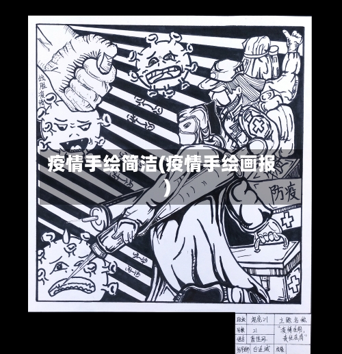疫情手绘简洁(疫情手绘画报)